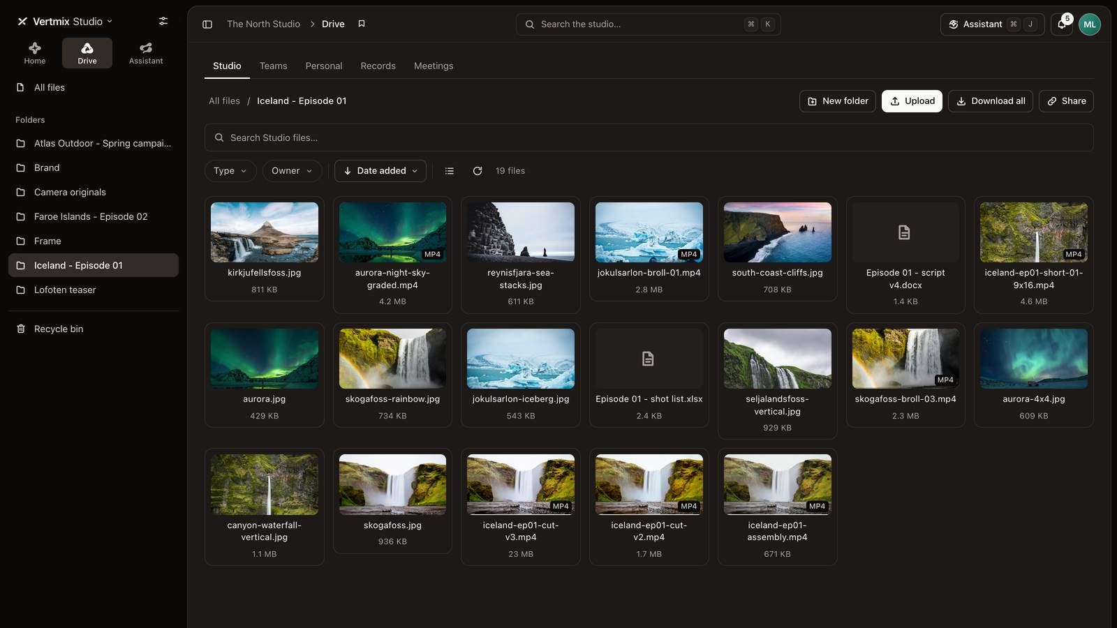 Opening a file from Drive in Frame